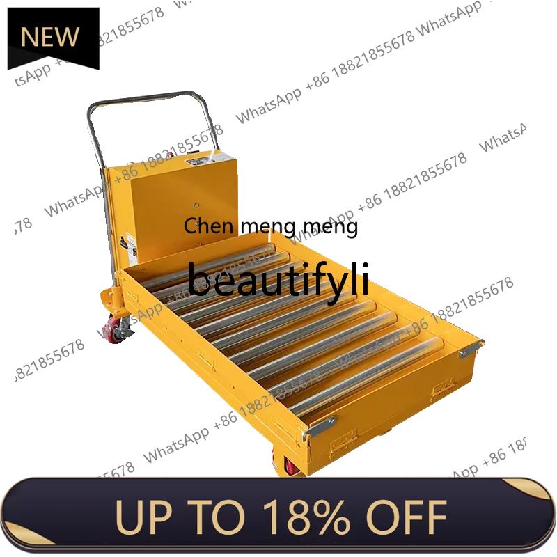 

Z189 Hydraulic Lifting Platform Mold Sliding Platform Handcart Roller Wheel Hydraulic Lifting Cart