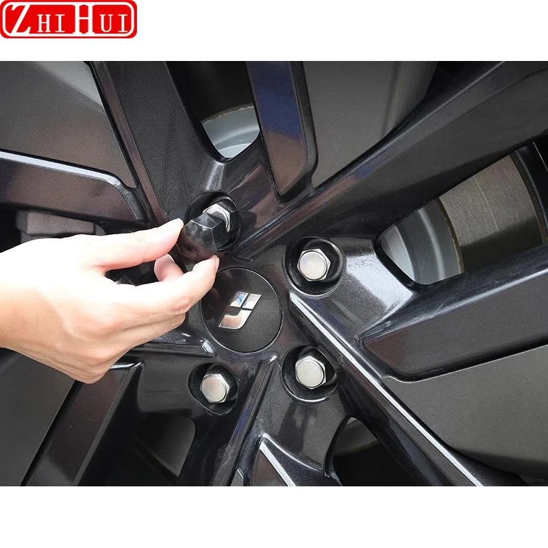 For Li Lixiang L6 L7 L8 L9 Car Styling Wheel Hub Screw Cap Tire Screw Cap Rust Proof Cover Protective Cover Auto Accessories