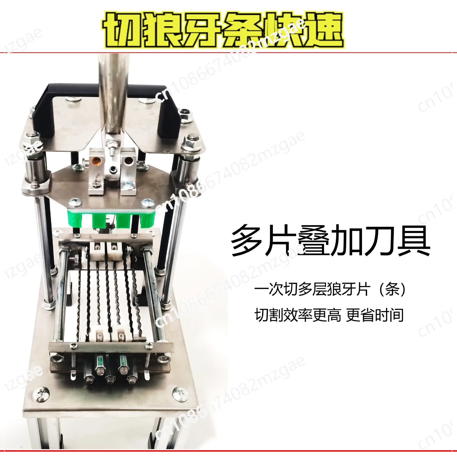 Aço inoxidável fácil de limpar cortador de batata pequena cozinha portátil onda máquina cortador de batata onda batatas fritas cortador