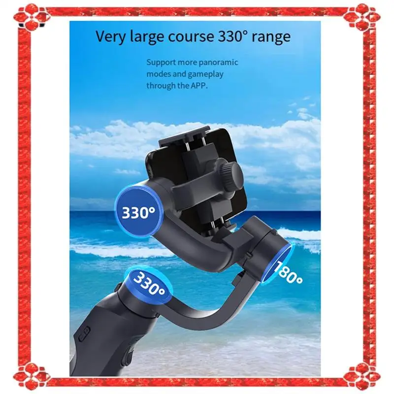

24-Hour Delivery F10 3-Axis Handheld Gimbal Smartphone Stabilizer Cellphone Selfie Stick For Phone Vlog Anti Shake Video Recordi