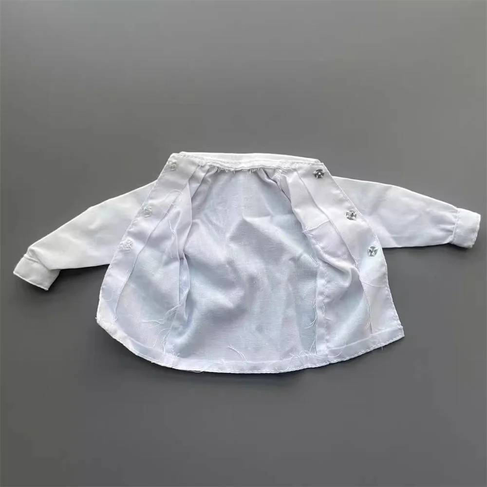 Grandi Vendite DML 1/6 Giocattoli Modello Camicia Bianca Maniche Lunghe Non Reali Accessori Per 12 "DAM COO DID Action Figure Scene Componente FAI DA TE
