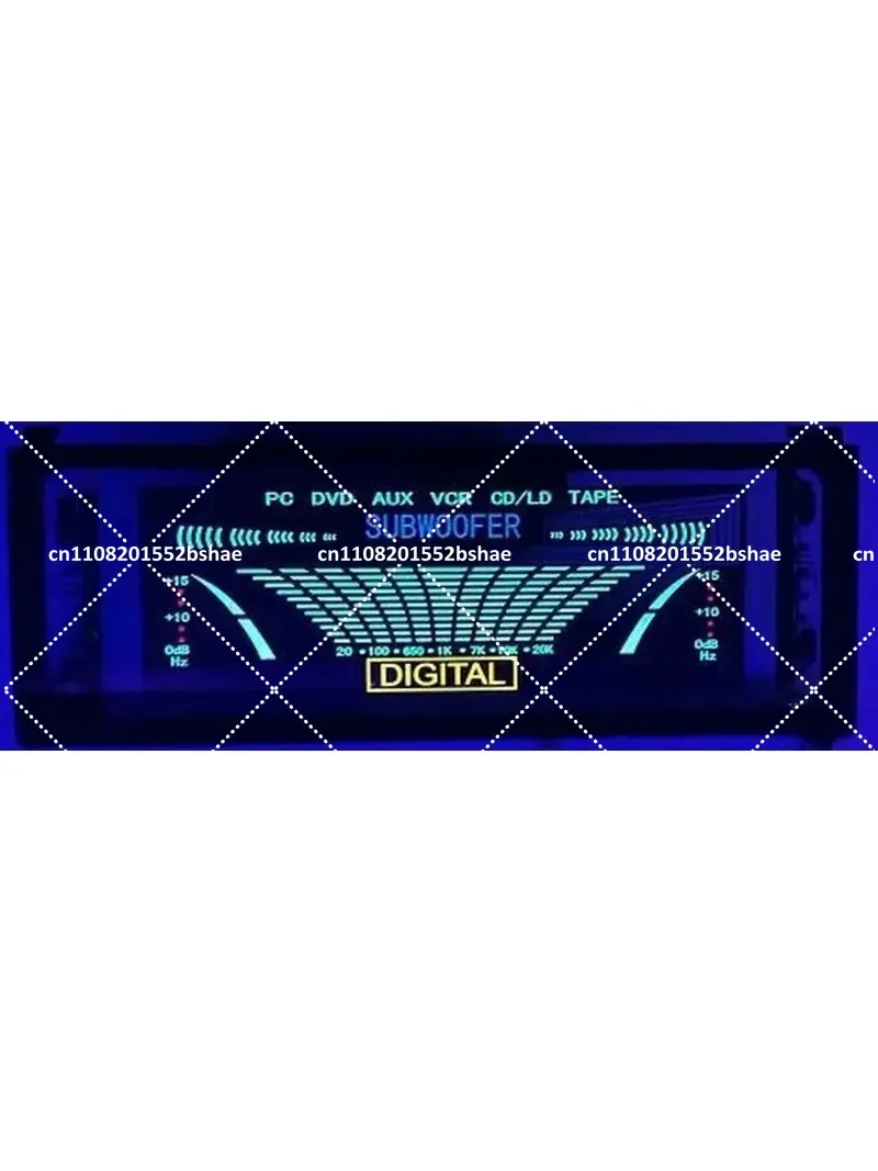 Multimedia Speaker Power Amplifier Display Kit with LED Screen, Home Audio Stereo System
