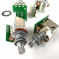 1 Piece B500K Push Pull Switch Potentiometer  With Circuit Board For standard Pro POT MADE IN KOREA