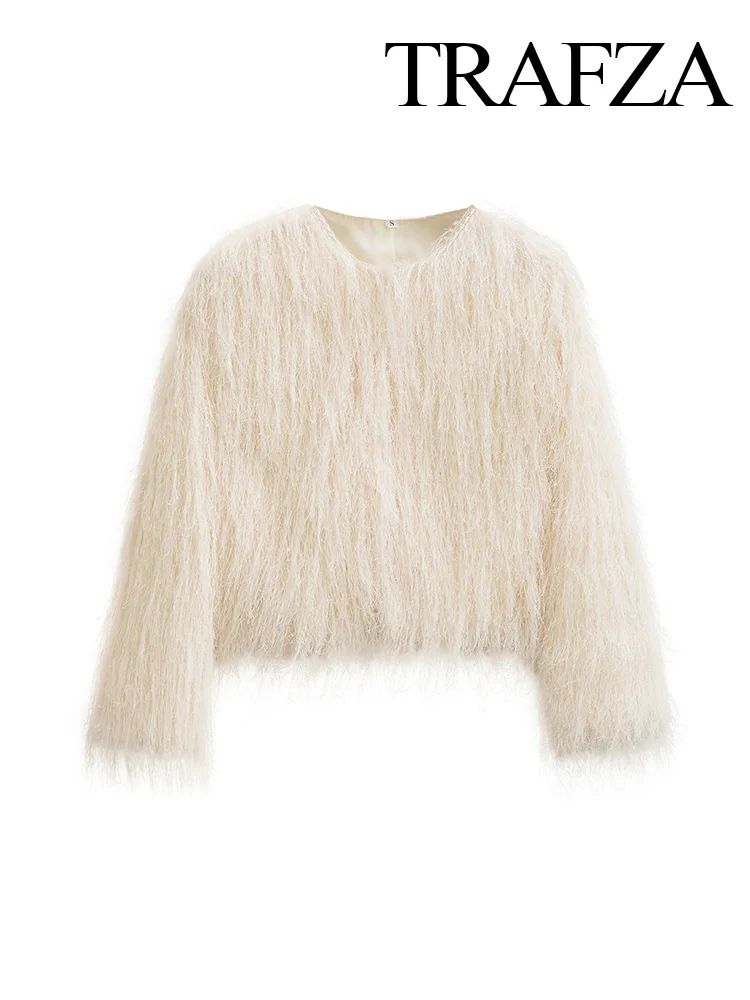 HH 2025 Women's Autumn High Street Short Coats Solid Long Sleeves Single-Breasted Female New Fashion Casual O-Neck Jackets