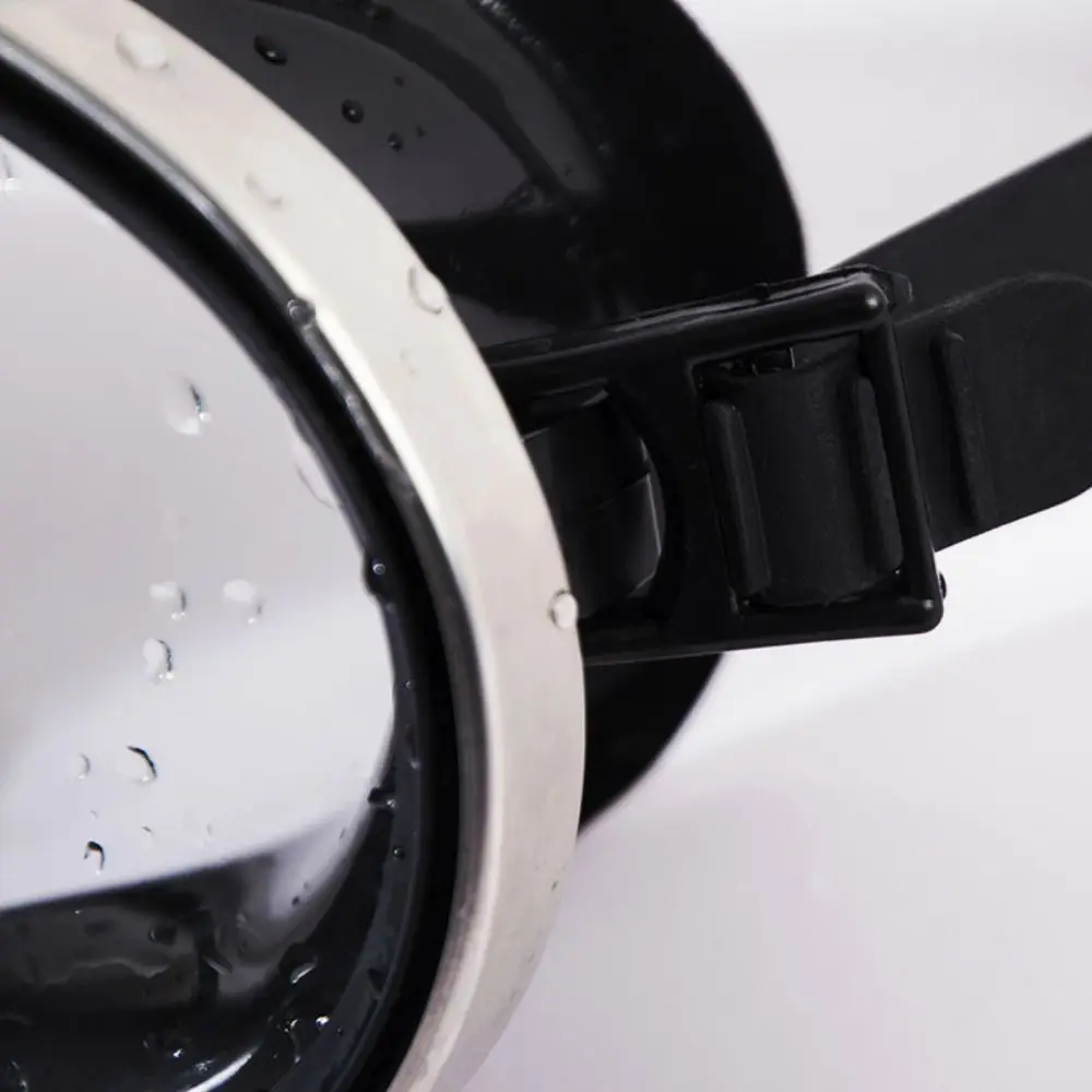 Professionelle Tauchmaske aus Gehärtetem Glas Einzellinsen-Ovale Form Schnorchelmaske Weitwinkel Leichtgewichtige Taucherbrille zum Schnorcheln – Detail 2