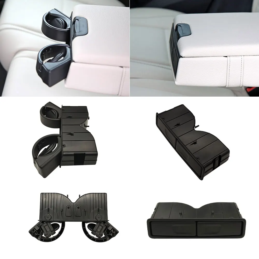 For Mercedes W167 New Car Rear Armrest Center Console Water Cup Holder Accessories For Benz  GLE GLS Class 2020-2024 GLE350 GLS4