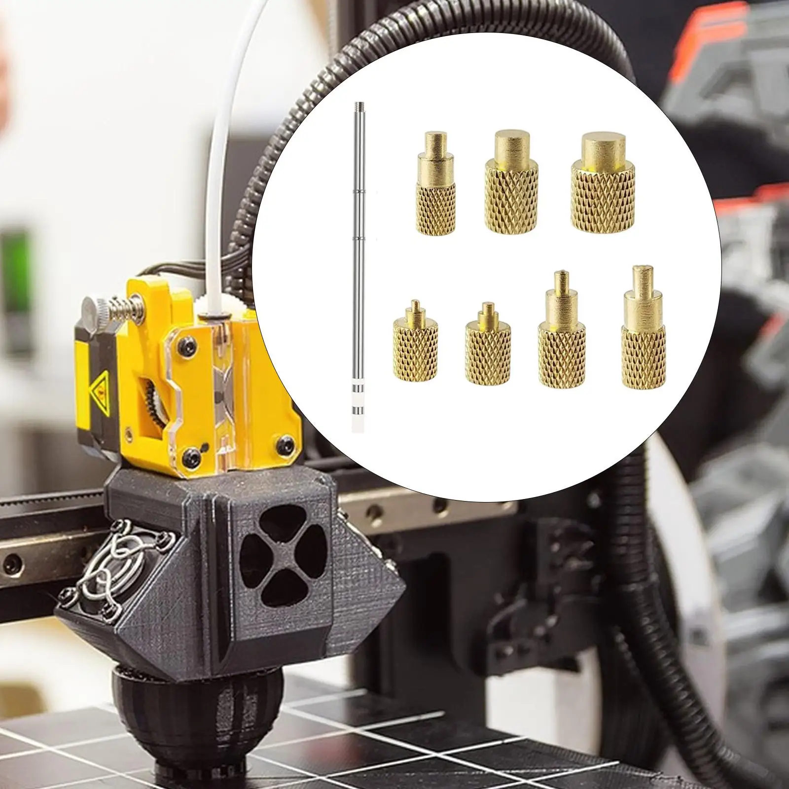 Soldering Iron Tips Wear Resistant Brass Kit Installation for Induction Cooling Copper and Assembly