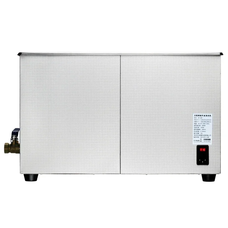 

600W Industrial Ultrasonic Cleaner Bath 30L Digital Timer Heating With Cleaning Basket 316 Stainless Steel Home Appliances