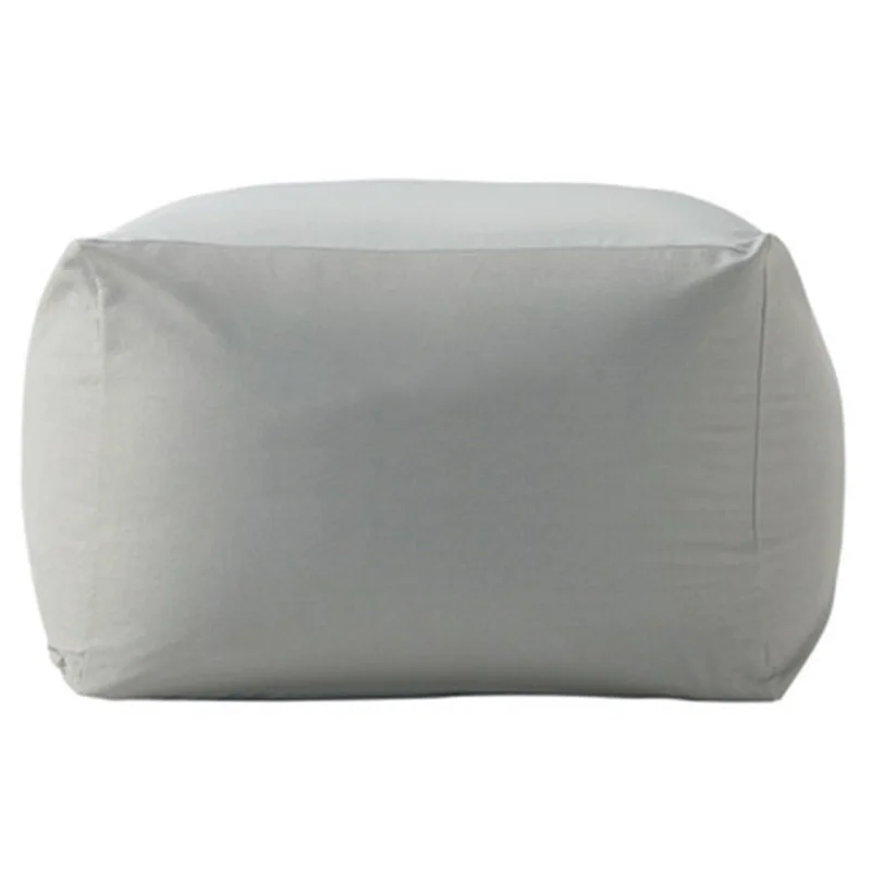 Lazy Sofa Bean Bag Cover Without Filler Washable Single Tatami Sofa Chair Puff Couch Tatami Living Room