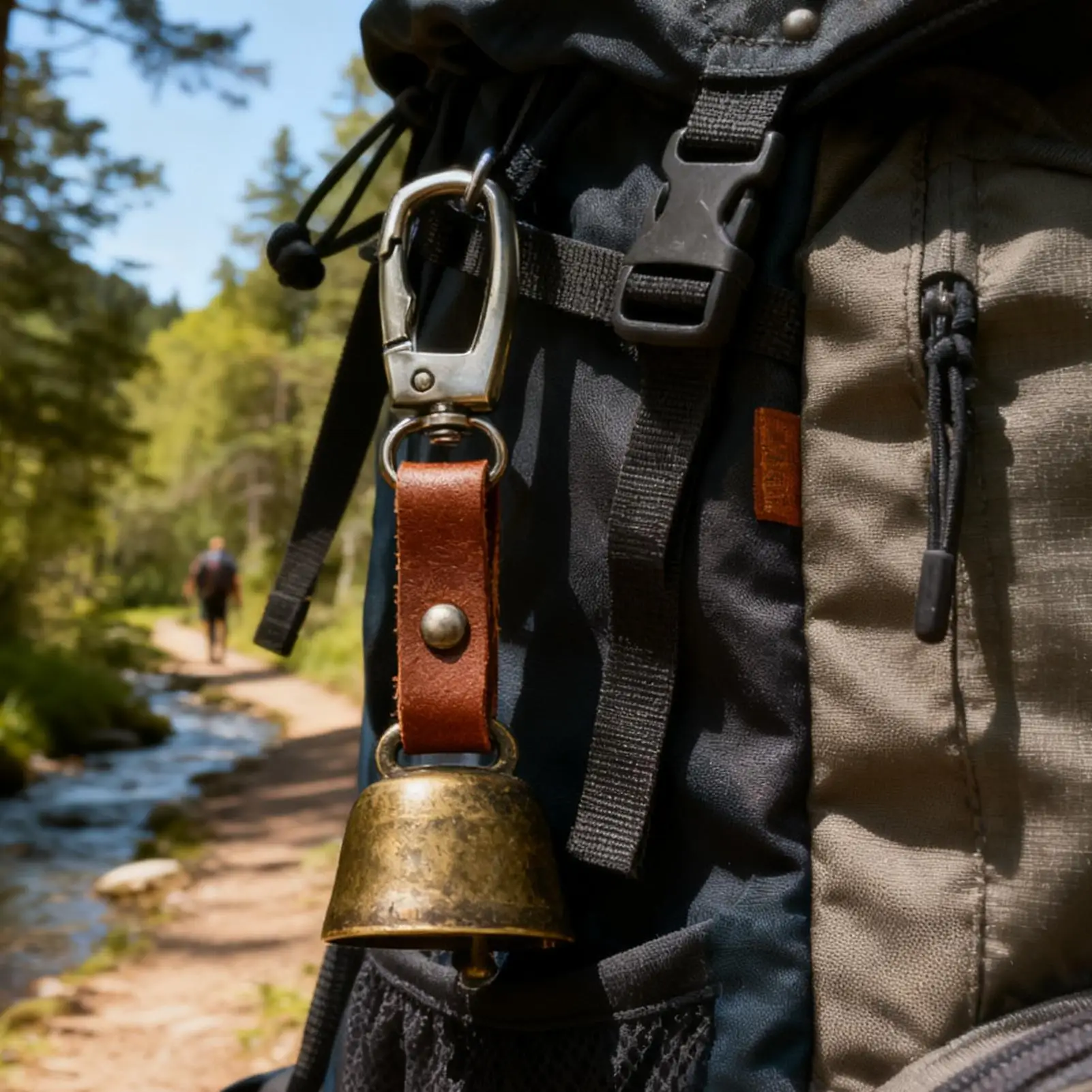 

Bear Horn For Hiking Mini Loud Safety Horn Loud Bell With Keychain To Scare Bears For Hiking Camping Trekking Mountain Climbing