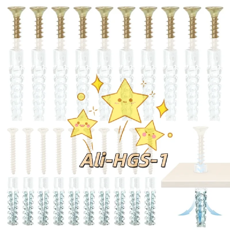 

Efficient 6mm Expansion Pipe Set 50pcs for Hollow Wall Metal Fixings Ideal for Builder’s Toolkit