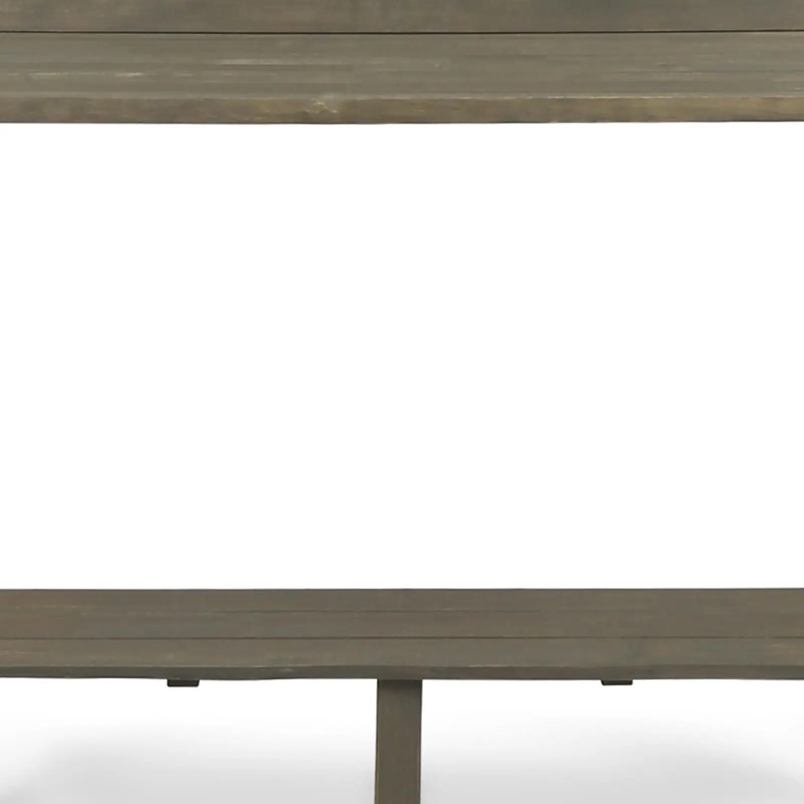 طاولة بار للشرفة من خشب السنط في الهواء الطلق، لمسة نهائية رمادية #5