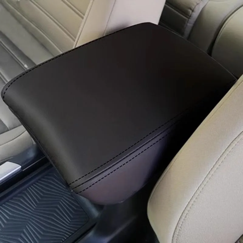 For Honda CRV CR-V 2017 2018 2019 2020 2021 NEW Microfiber Leather Central Armrest Box Leather Cover Armrest Decoration Parts