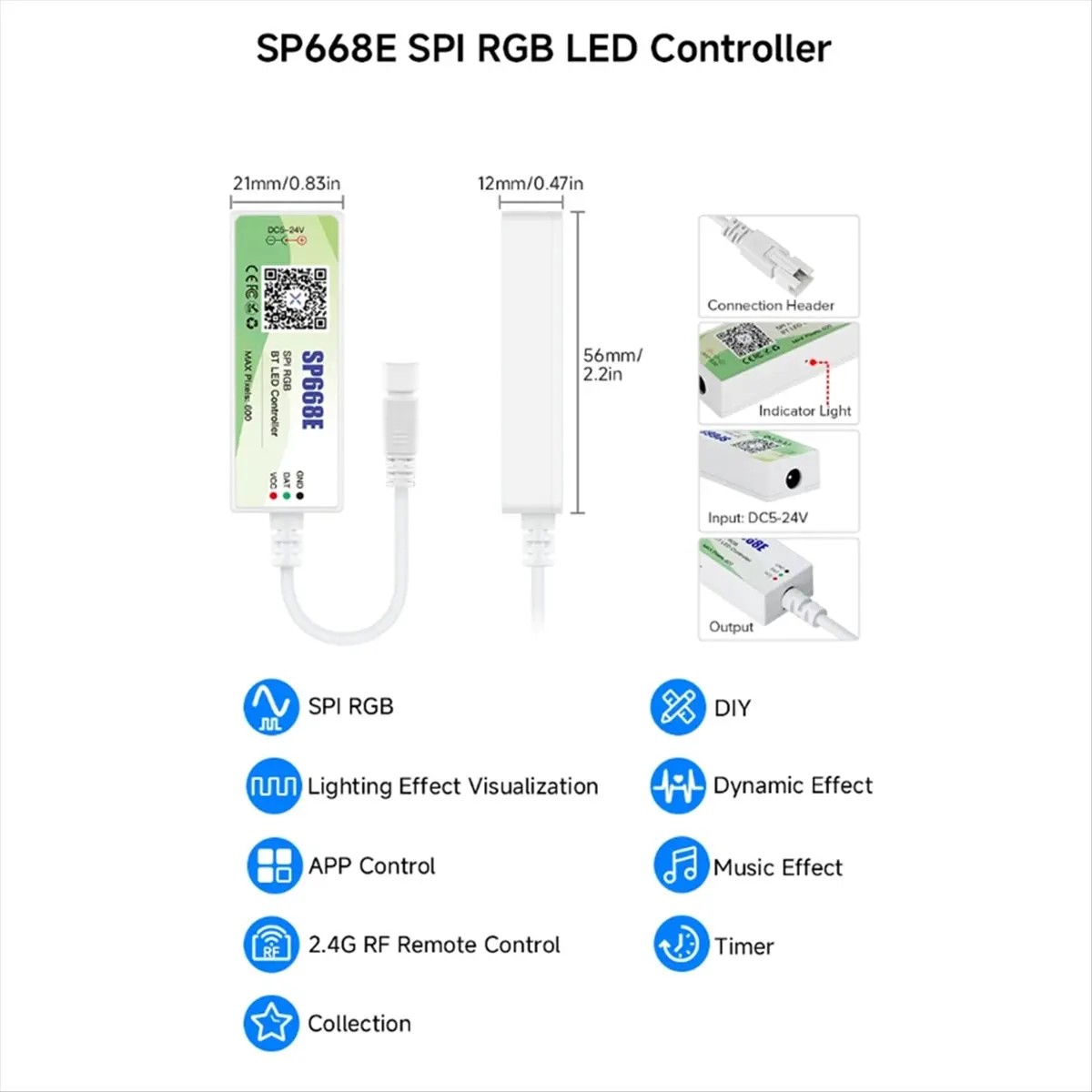 Top SP668E Spi Rgb …