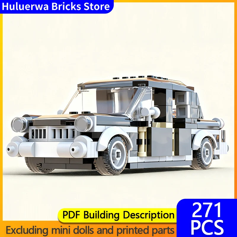 

Модель скоростного гоночного автомобиля MOC, строительные кирпичи, императорская корона, лимузин, модульная технология, детские праздничные подарки, сборные игрушки, костюм