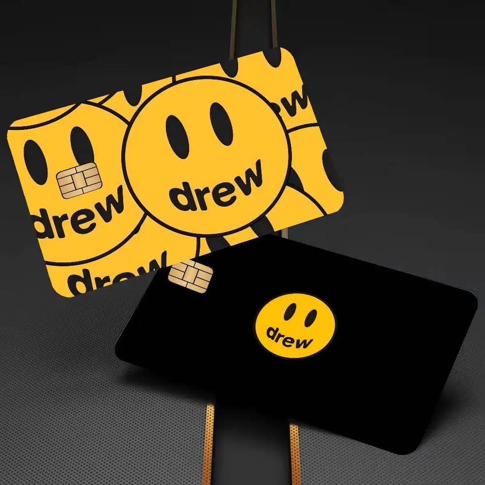 D-DrewS House Anmie Sticker Film Skin Cover For Credit Card Debit Bank Card Front
