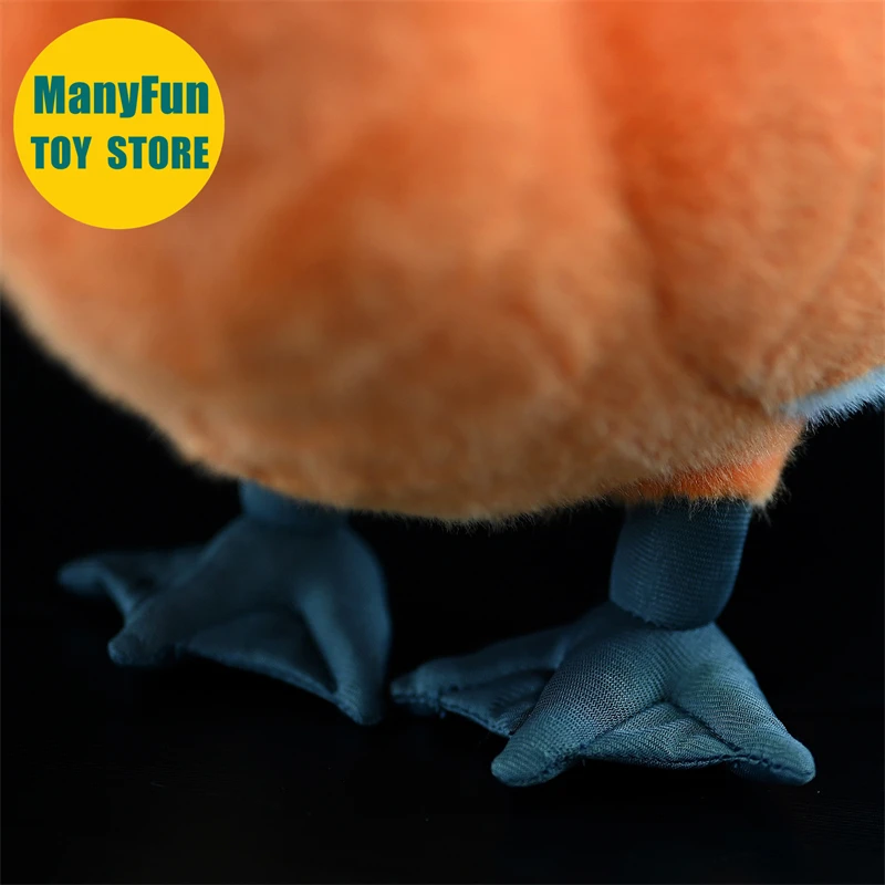 Ruddy Shelduck Plush Toy Realistic Brahminy Duck Plushie Lifelike Wild Duck Stuffed Animal Simulation Toy Gift