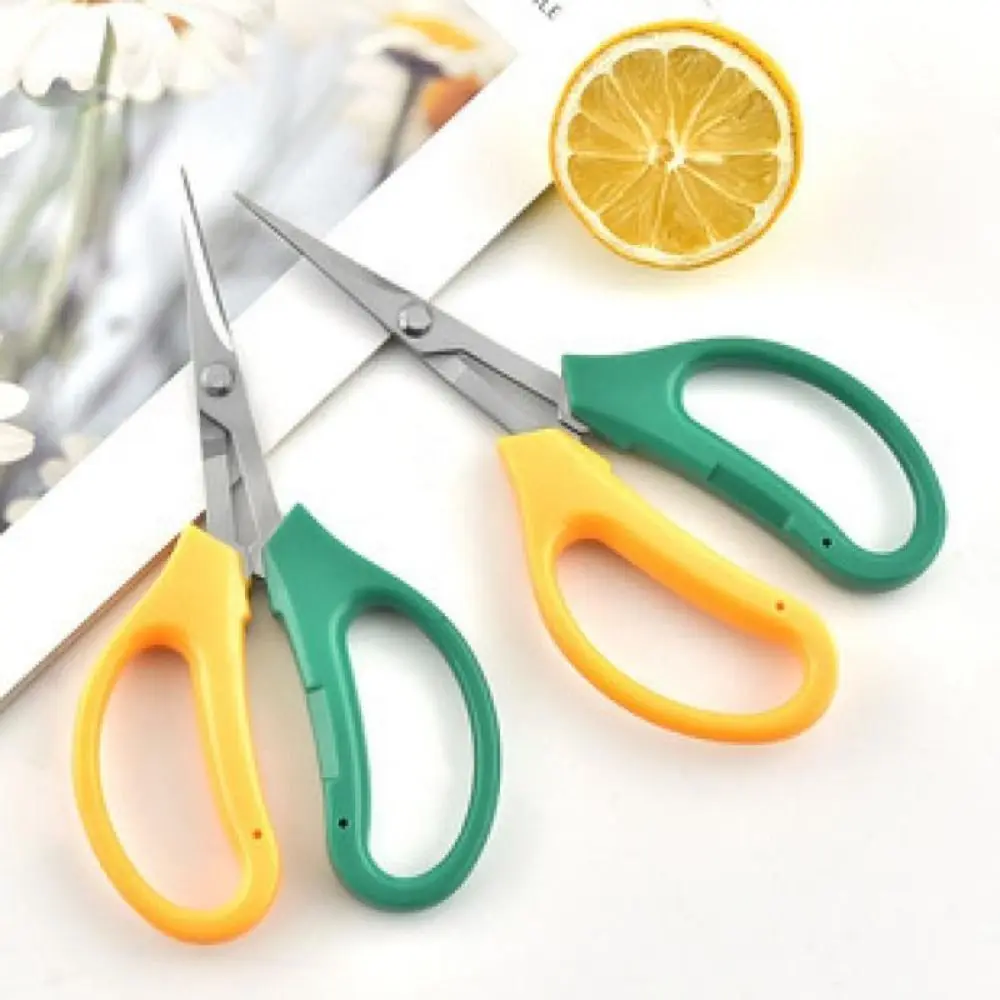 Professional Labor Saving Pruning Shears Pruners Elbow Garden Scissors Two-color Rare Grape Scissors Labor Saving