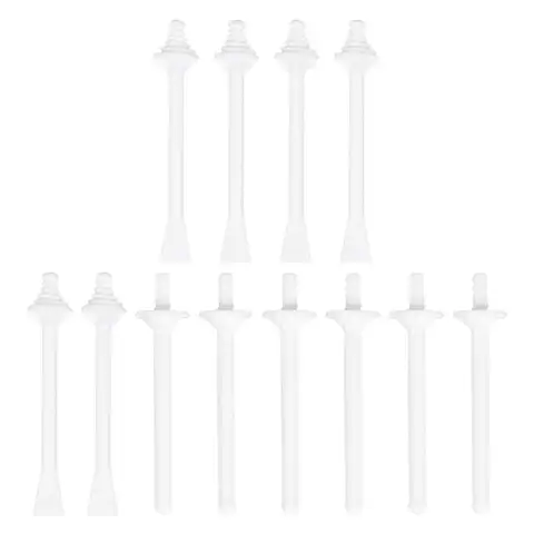 30 Pcs 제모 왁스 스틱 코 막대 일회용 애플리케이터 완드 비강 청소 안전 ABS 소재 일회용