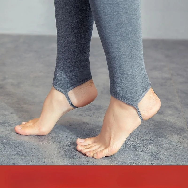 2026 Autumn and Winter Leggings Women High Waist Solid Color Slim Fleece-lined Pants Women Fashion High Elasticity Sexy Leggings