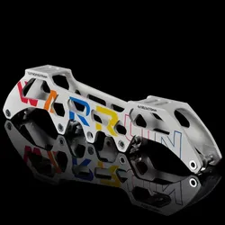Inline Speed Skate Frame Original Warrun Multiple For 3/4 Wheel Speeding Skating Chassis 7075 Aluminum Alloy CNC Bolts Gift
