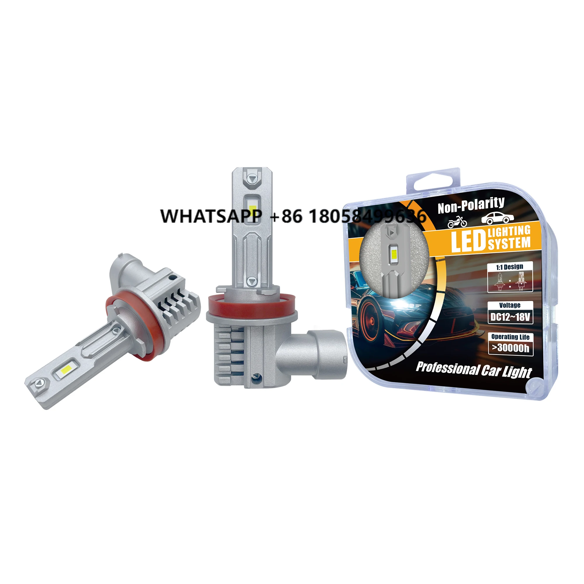 

[50 Pairs] Factory H8 H3 Led Headlight Fog Light H1 H7 H4 H11 High Beam Low Beam 80W 12V Auto Car Led Headlight Bulbs