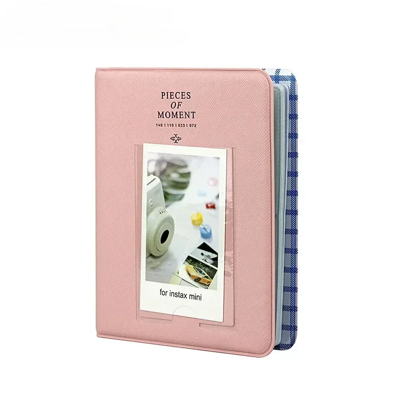 64 Pockets 3 Inch Candy Color Name Card Holder Photo Mini Book Album for Polaroid  Fujifilm instax Mini 12 11 LiPlay 9 7s 8 25 9