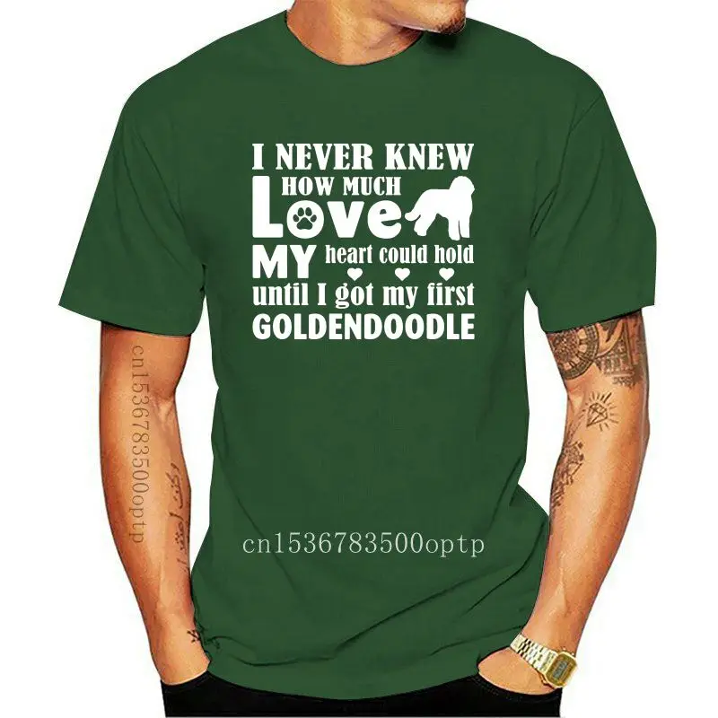 Goldendoodle Baseball  t shirt Custom 100% cotton S-XXXL Trend Gift Authentic Summer Style Outfit shirt