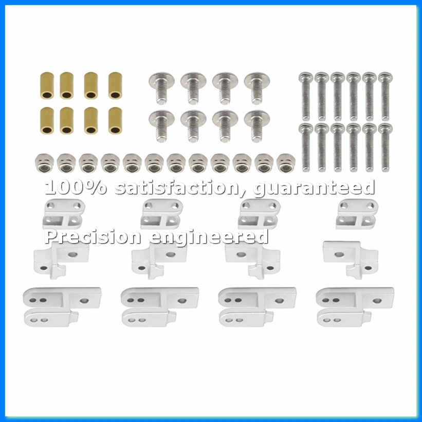 

1 Set Leaf Spring Damping Suspension Accessories for 1/16 B24 4WD RC Car Upgrade Parts Silver-SPMI