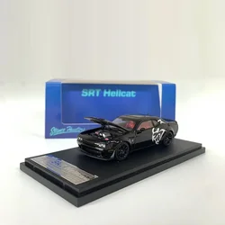 Stance Hunters 1:64 Model Car Dodge SRT Hellcat Alloy Die-Cast Sport Vehicle Collection -Black