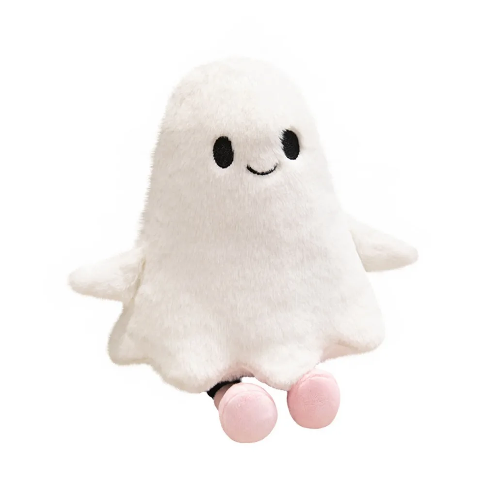 

Simulation Little Ghost Plush Doll Interactive Handmade Cartoon Ghost Doll Toy Comfortable Cartoon Holloween Ghost Pillow