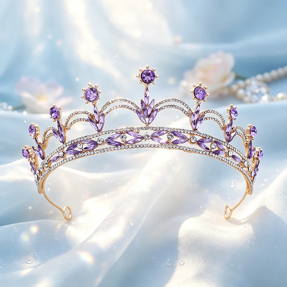 Wedding Dress - Vintage Palace Arched Diamond Bridal Crown