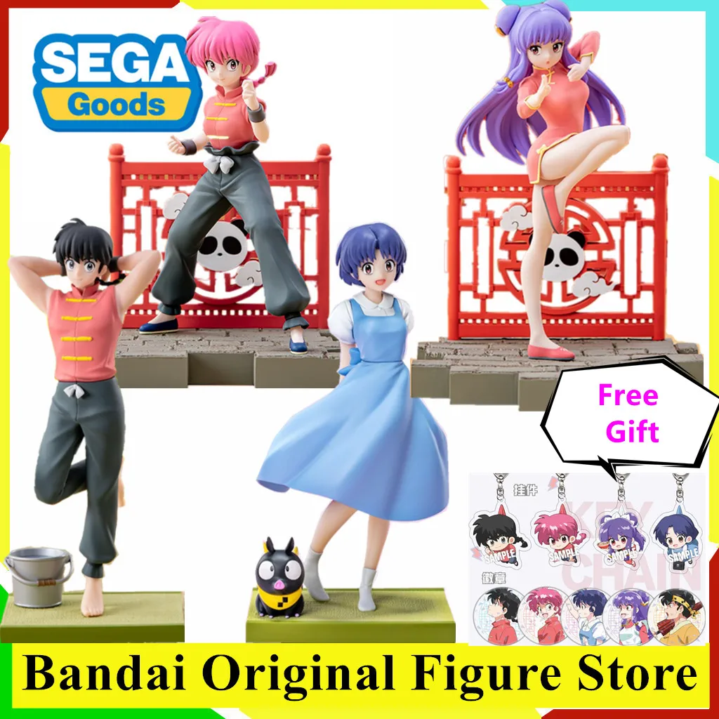 

Оригинальный SEGA Luminasta Anime Ranma1/2 Shampoo P Chan Tendou Akane Saotome Ranma, экшн-фигурки, игрушки, модель из ПВХ, коллекция кукол