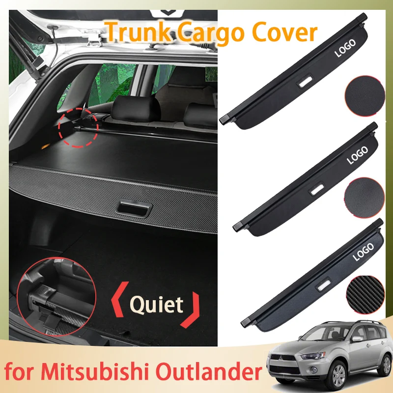 

Trunk Curtain Mat for Mitsubishi Outlander 3 III 2013~2021 Accessories Luggage Rack Rear Curtain Retractable Shade Anti-peeping