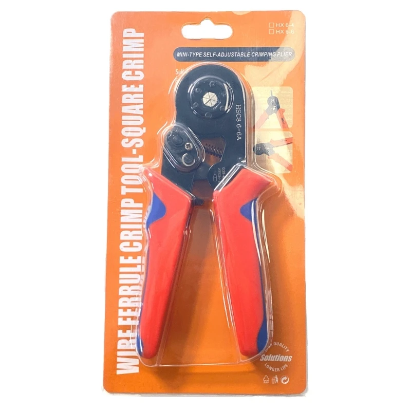 U55B Ergonomic Identity Adjusting Crimper For Electrical Cylindrical Terminals And Collar Sleeves