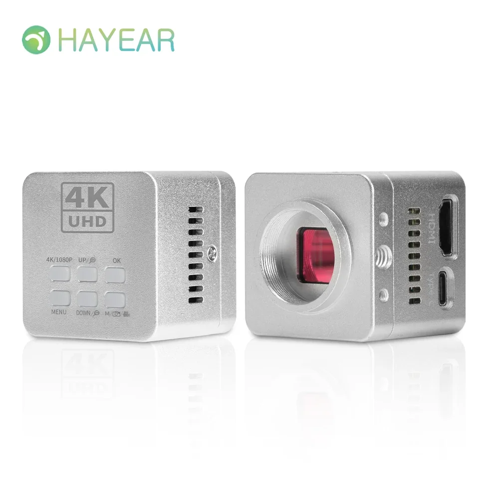 New UHD 4K 1080P USB HDMI Digital Microscope Camera Industrial Inspection Image Capture Video Recorder