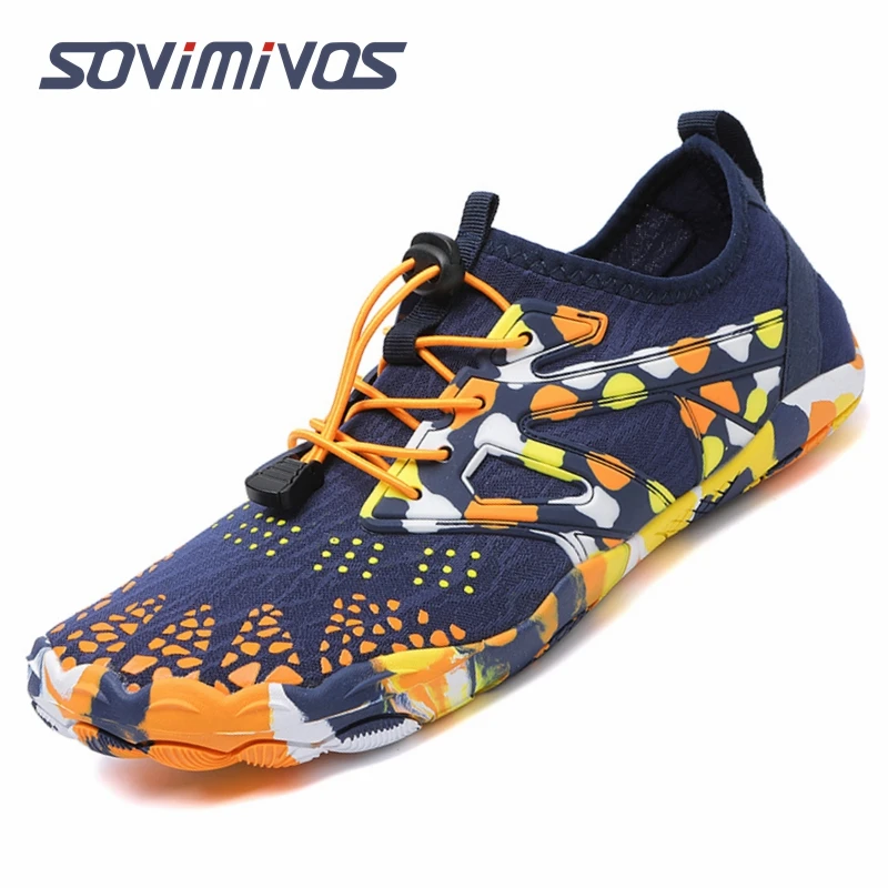 Women Men Aqua Shoes Beach Barefoot Water Sports Sneakers Unisex Summer Lightweight Quick Dry Outdoor Upstream Wading Swimming