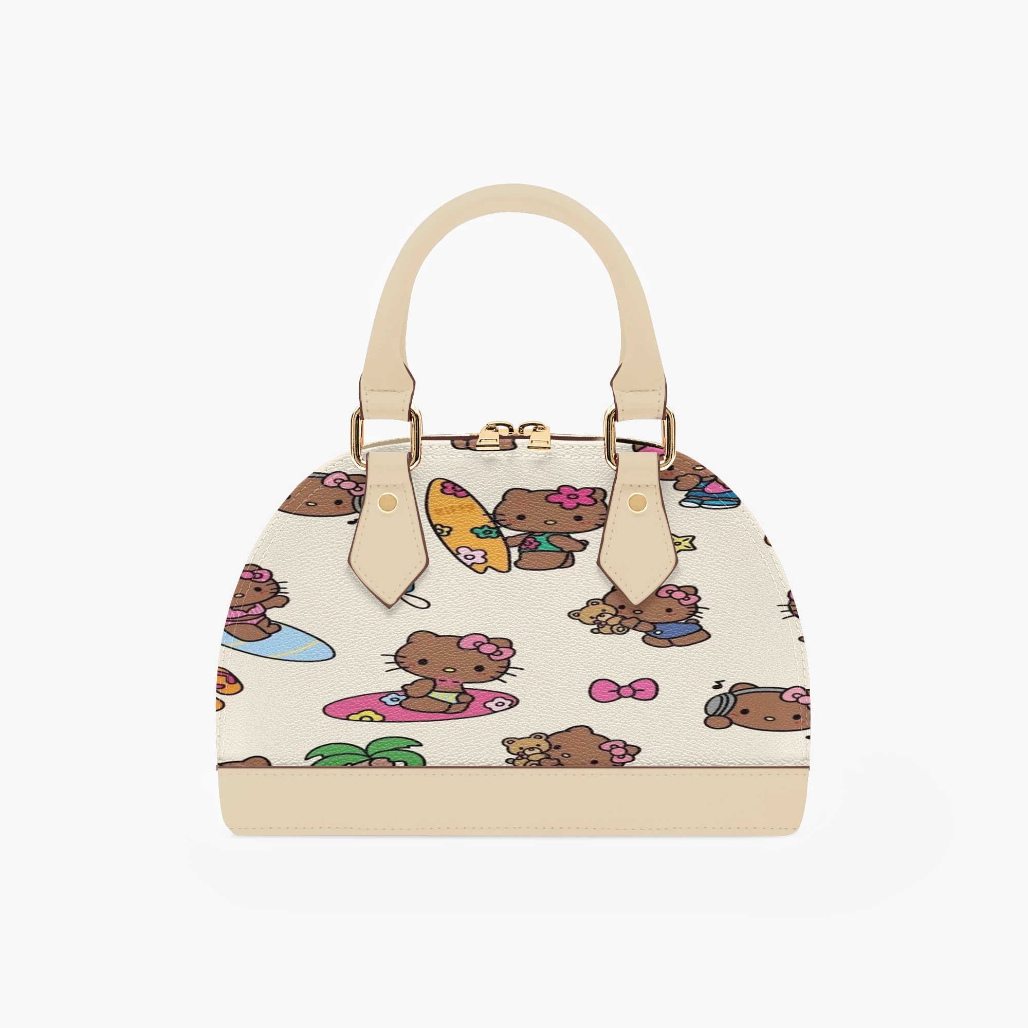 

Женская сумка Hello Kitty, высококачественная, модная и милая сумка с мультяшным принтом, подходит для использования в разных сезонах, с возможностью индивидуальной настройки.