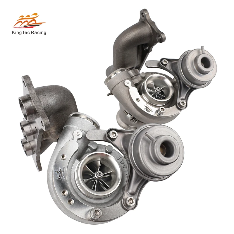 Billet Twin Turbo N54 Bolt On Racing Turbocharger Assy For BMW E90 E91 335i 135i 535i F01 N54B30 Engine Tuning Parts