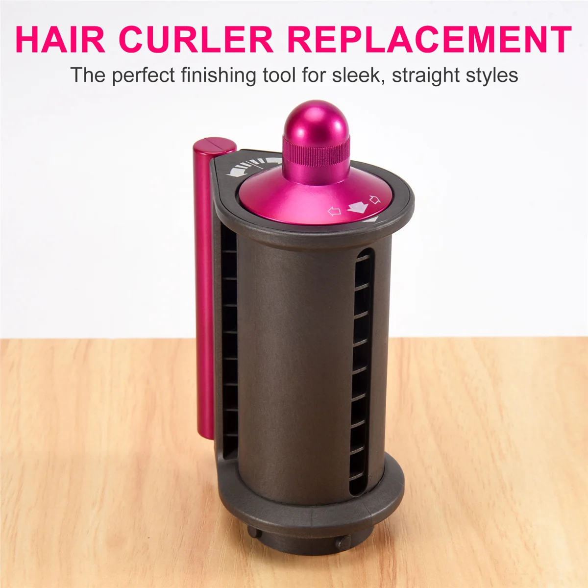 BABQ For Dyson Airwrap HS01/HS05 Anti-Flying Wind Nozzle Universal Hair Styling Hair Curler Replacement Accessories Rose Red