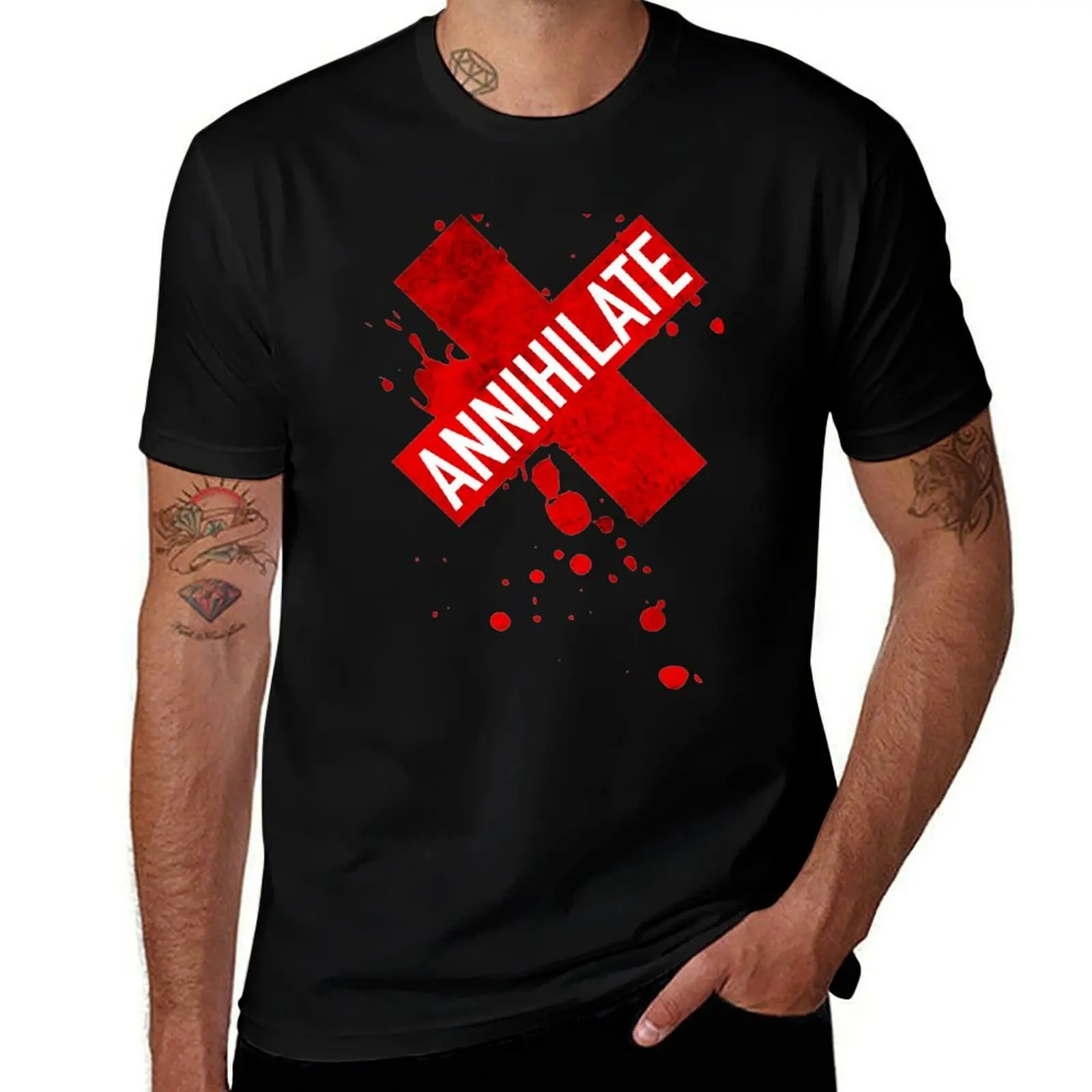 ANNIHILATE T-Shirt t shirts for man pack white T-Shirt