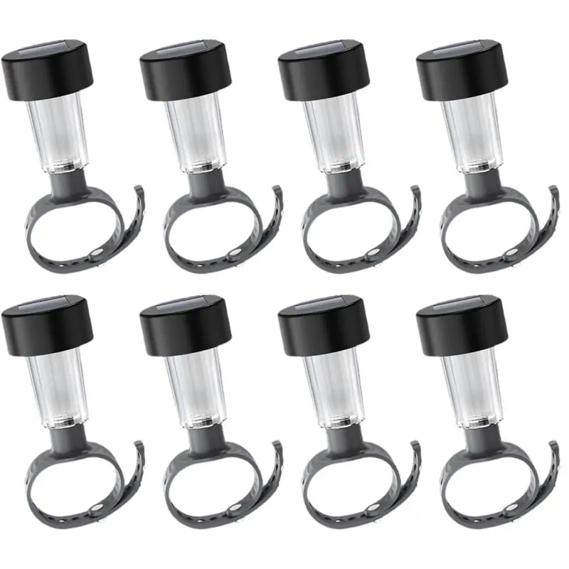 [NEWA76K!】 8PCS Solar Pool Light Waterproof LED For Swimming Pool