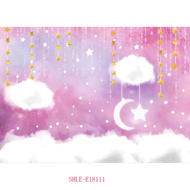 SHUOZHIKE Trẻ Em Sinh Nhật Chụp Ảnh Phông Nền 1st Tắm Cho Bé Sơ Sinh Chân Dung Đảng Studio Ảnh Nền 21519-s6