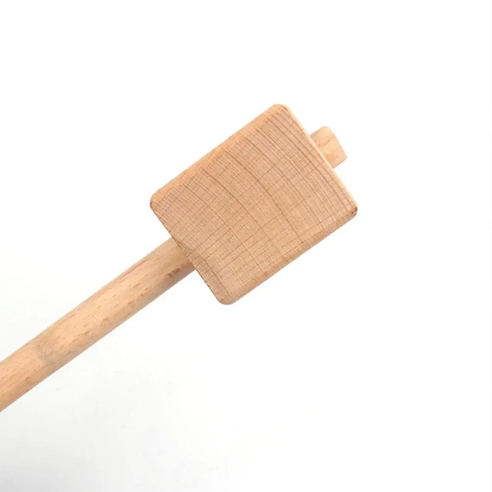 Useful Wood Hammer Woodworking Mallet Practical DIY Hand Tool Leather Carving Accessory