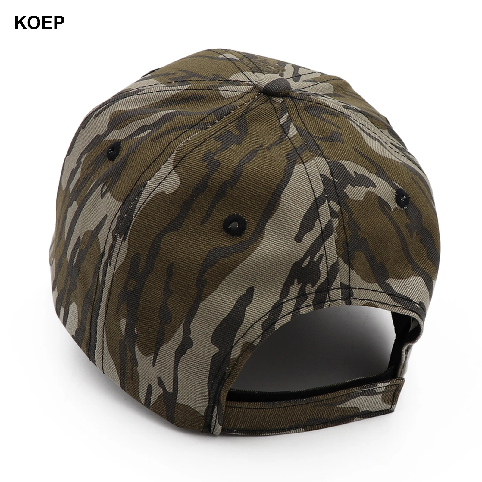 KOEP Outdoor Fishing Caps Jungle Bottomland Camouflage Baseball Cap Hunting Hat Cotton Dad Snapback Hats Bulrush Leaves KBMO9