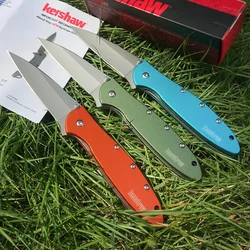 KS 1660 Onion LEEK Assisted Flippers Pocket Knives Stainless Steel Drop Point Blade Outdoor Hunting Tactical Folding Knife EDC