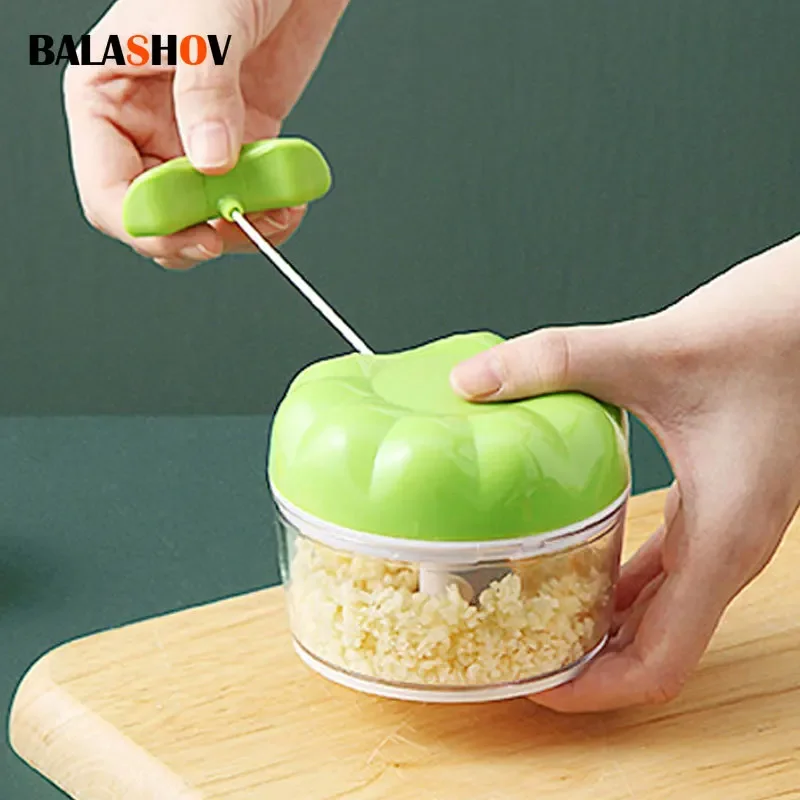 Multi-function Food Mixer Garlic Grinder Chopper Vegetables Cutter Meat Grinder Kitchen Gadgets Garlic Press