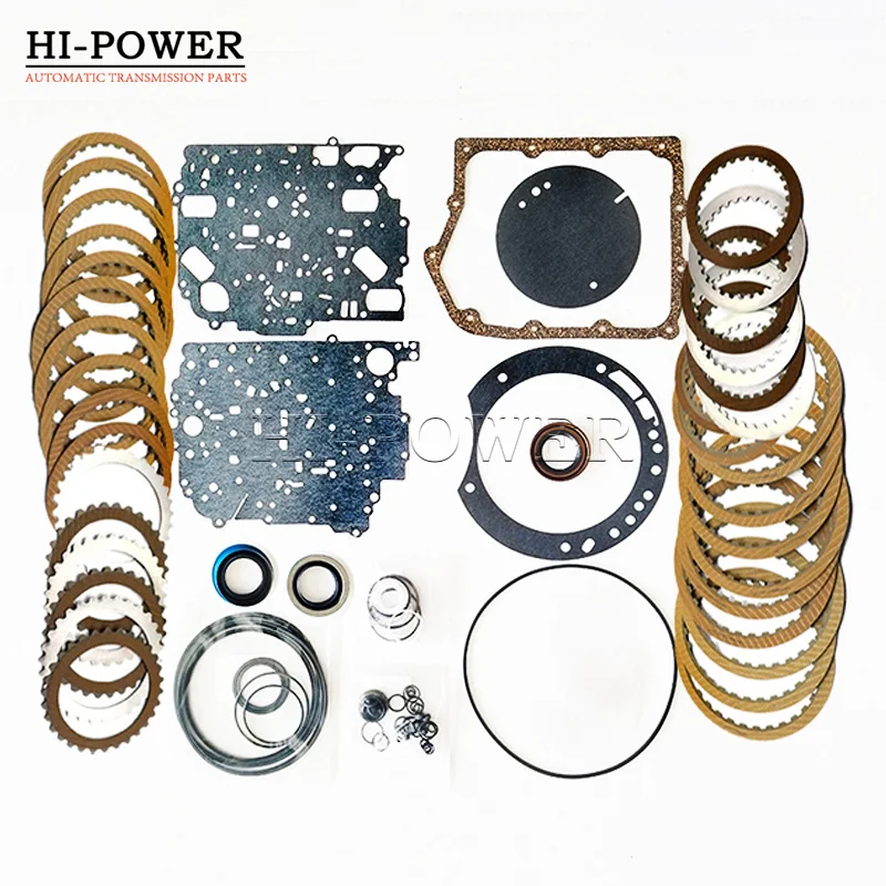 Kit de Reparación de Embrague para Transmisión Automática 62TE, Placa de Fricción, Sello de Aceite para Caja de Cambios de Autos VW, Chrysler, Dodge