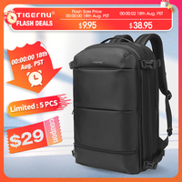 Tigernu Vacuum Backpacks Men Expandable Bags 17inch Laptop Backpack Bags Male Travel Backpacks Large Capacity Backpack Women Bag