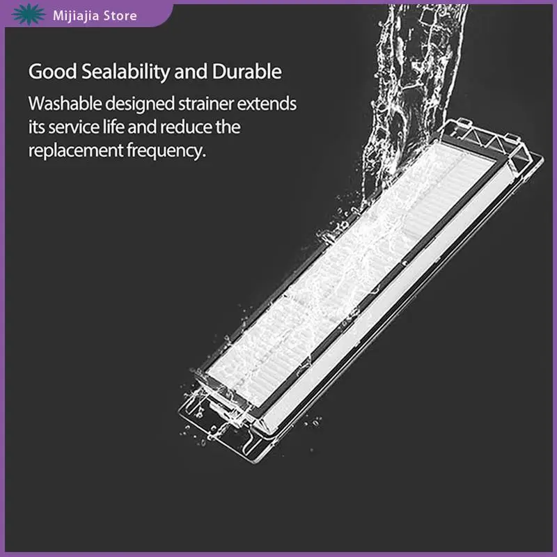 ل Xiaomi Roborock S4 S5MAX جهاز آلي لتنظيف الأتربة فرشاة جانبية رئيسية فلتر Hepa استبدال أجزاء